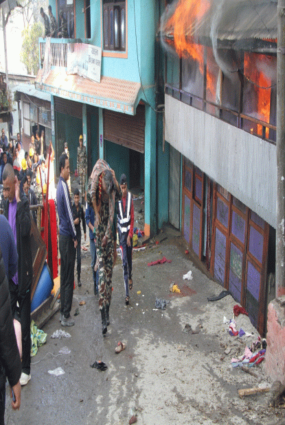 आगलागीमा घाइते वृद्धाको उपचारका क्रममा मृत्यु